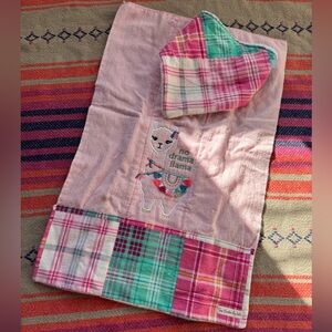 ❕NWOT❕ Llama Burp Cloth & Bib Set